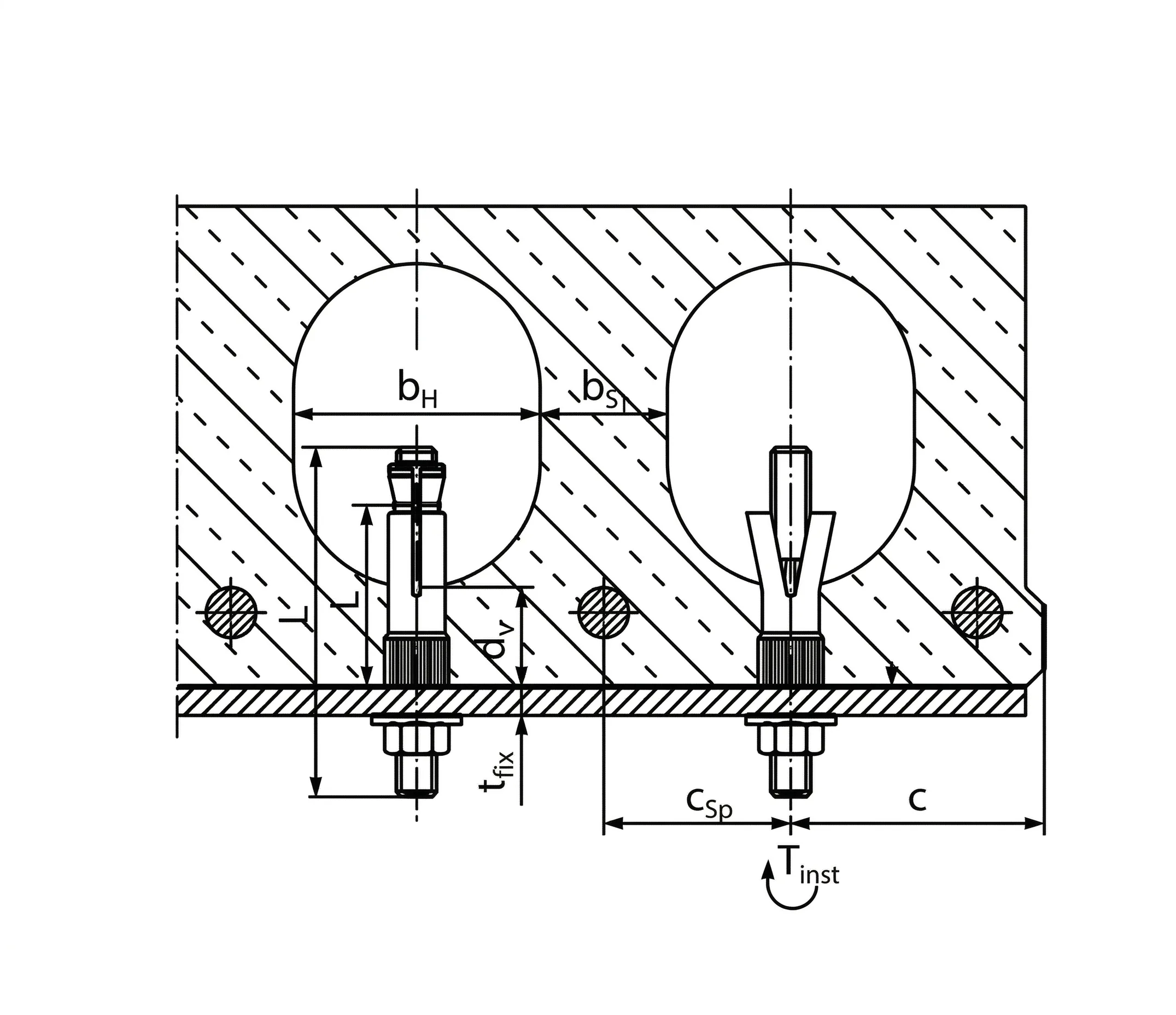Анкеры для пустотелых плит