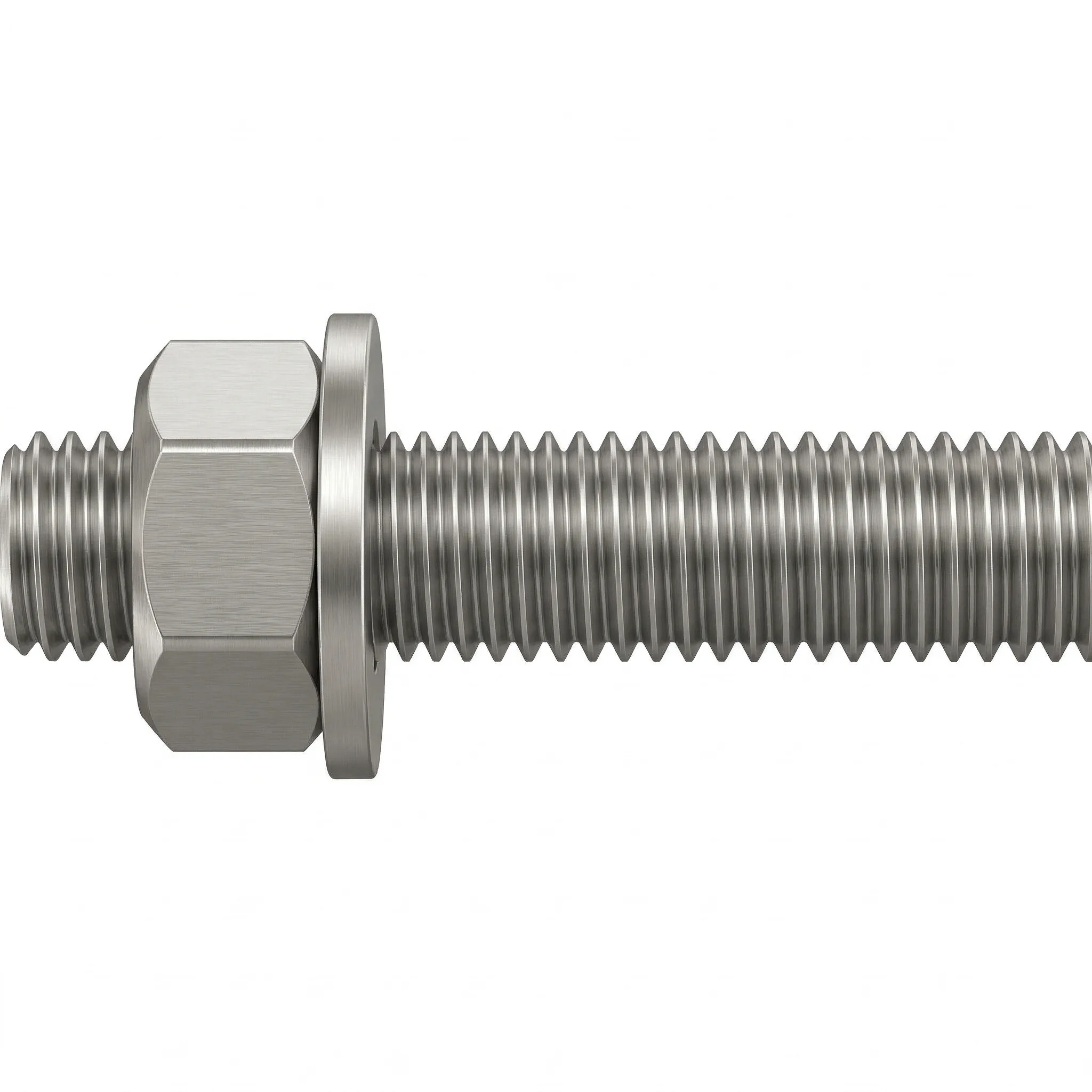 Шпилька резьбовая MKT VMU-A 10-90/190, нержавеющая сталь A4